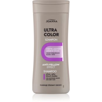 Joanna Ultra Color sampon pentru stralucire pentru par blond - imagine 2